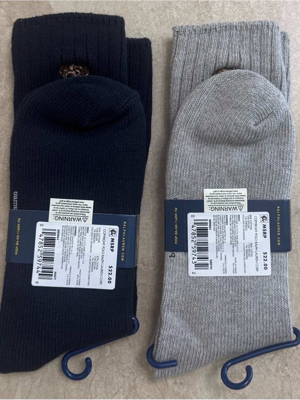 Polo Ralph Lauren Bear Socks (2) - Picture 9 of 9